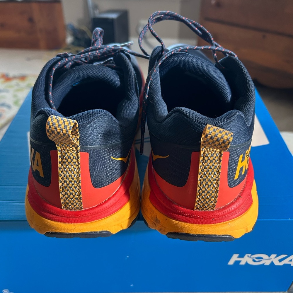 Hoka Men's Blue Clifton 9 men’s Running Shoes size 12.5 - Picture 7 of 8